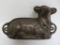 Cast iron Lamb cake mold, two part, 14