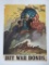 Original Buy War Bonds 1942 Poster, Uncle Sam, 30