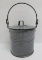 Gray graniteware berry bucket, 4