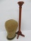 Hat form and wood hat stand