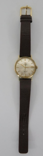 14 kt gold Omega Seamaster De Ville Automatic men's wristwatch