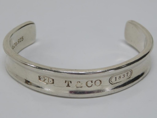 Tiffany and Co 925 silver cuff bracelet