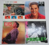 Four vintage Elvis albums, nice condition