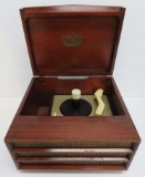 C 1950's Orthophonic high fidelity RCA Victor phonograph, Mid Century Modern 45 RPM