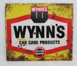Metal Wynn's advertising sign, 15