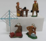 Interesting Barclay Manoil toy soldiers, 2 1/2