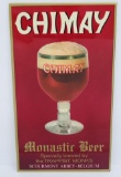 Chimay Monastic Beer sign, Brussels, 8 1/2