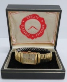 Bulova wrist watch in box, 21 jewels, 7 AK,