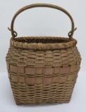 Winnebago basket, split oak, 10
