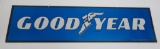 1970's two side Good Year metal sign, 11-75, 48