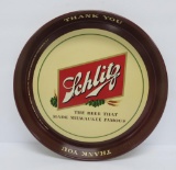 Vintage Schlitz beer tray, 11 3/4