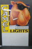 Camel metal advertising sign, 17