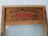 National #865 glass washboard, 26