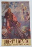 1942 Howard Chandler Christy Liberty Lives on Poster, 26