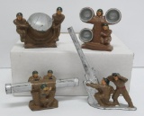 Manoil Barclay metal toy soldiers 2 1/2