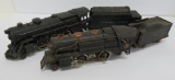 Lionel Pre War engine and tender 259E and post war 2035 engine and 6646W coal car