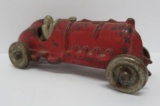 Hubley Cast iron #7 race car, 5