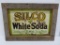 Silco White Soda metal sign, Waukesha, 17 1/2