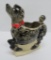 Vintage McCoy Snooty Black Poodle planter, c 1950's, 6