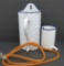 Medical enamelware pieces, irrigators