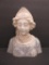 Marble bust of a woman, 7