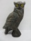 Paper mache owl decoy, 14
