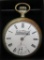 New Era Railroad pocket watch, nickel case, Illinois watch co, 2'