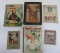 Five antique Childrens books