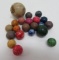 20 clay marbles