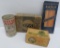 Vintage product packages