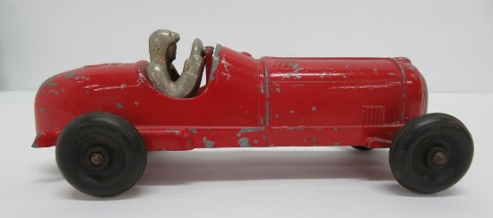 Hubley Kiddie Toy metal race car, 7"