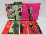 Five Elvis Presley EP picture sleeve 45 rpm records