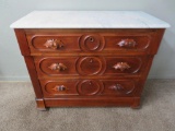 Lovely Marble Top Dresser