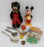 Assorted vintage toy lot