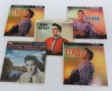 Five Elvis EP 45 rpm picture sleeve records