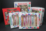 Santa Land and Shiny Bright Christmas Ornaments, over 40 ornaments