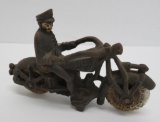 Champion cast iron motorcycle toy, 7