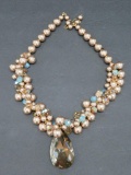 Chunky gorgeous show piece necklace, 20