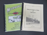 Milwaukee Electric Railway and Burlington railroad books