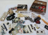 Large lot of vintage buttons