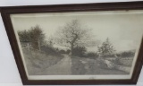 Anderson etching, landscape, 30