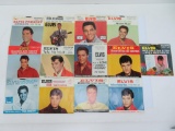 13 Elvis Presley 45 rpm records, picture sleeves