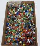 About 500 marbles, machine made