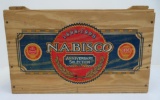 Nabisco Anniversary Selection wooden box, lift top, 100 years