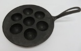 Cast iron Aebleskiver pan, 9