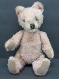 Jointed vintage glass eyed Teddy Bear, attributed to Steiff, 9