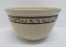 Red Wing Advertising stoneware bowl, O Voigt Batavia Wis, banded, 7