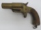 Antique Heavy Brass flare gun, 8