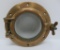 Brass Nautical porthole, ME & E Co Toledo, 9