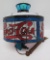 Royal Majestic Pepsi Lamp, new with tags, simulated stain glass